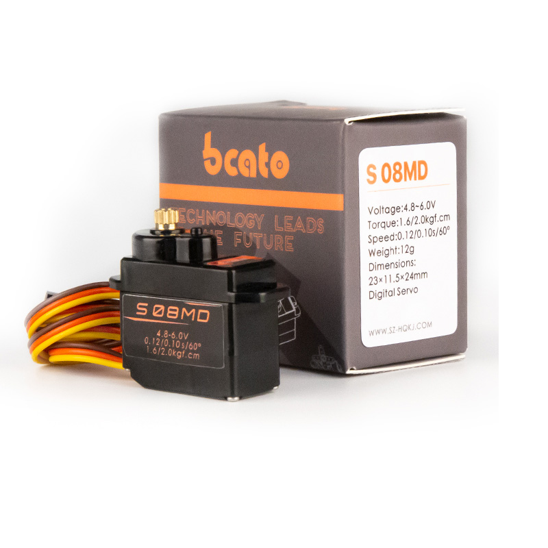Rc Helicopter Servo - Bcato S08MD 2.4kg Digital Servo 12g/