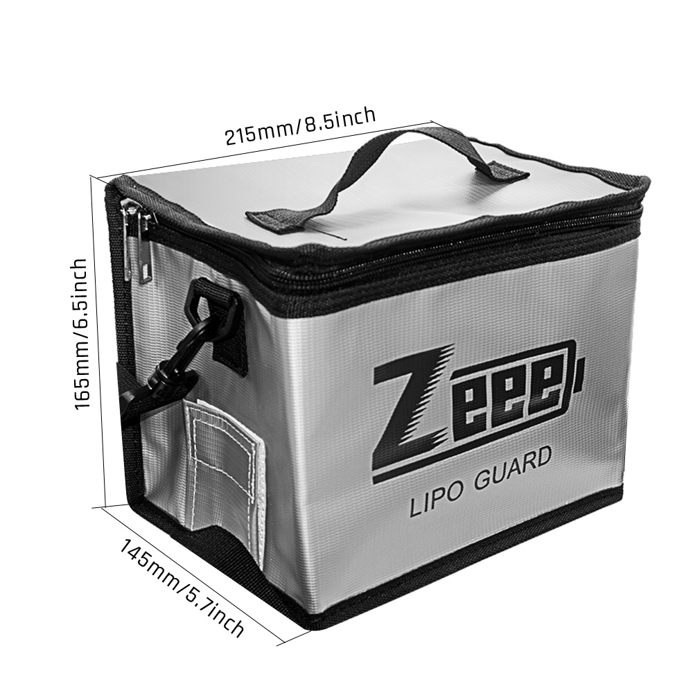 Zeee Lipo Battery Safe Bag 215 - Rc Helicopter Bag review and price