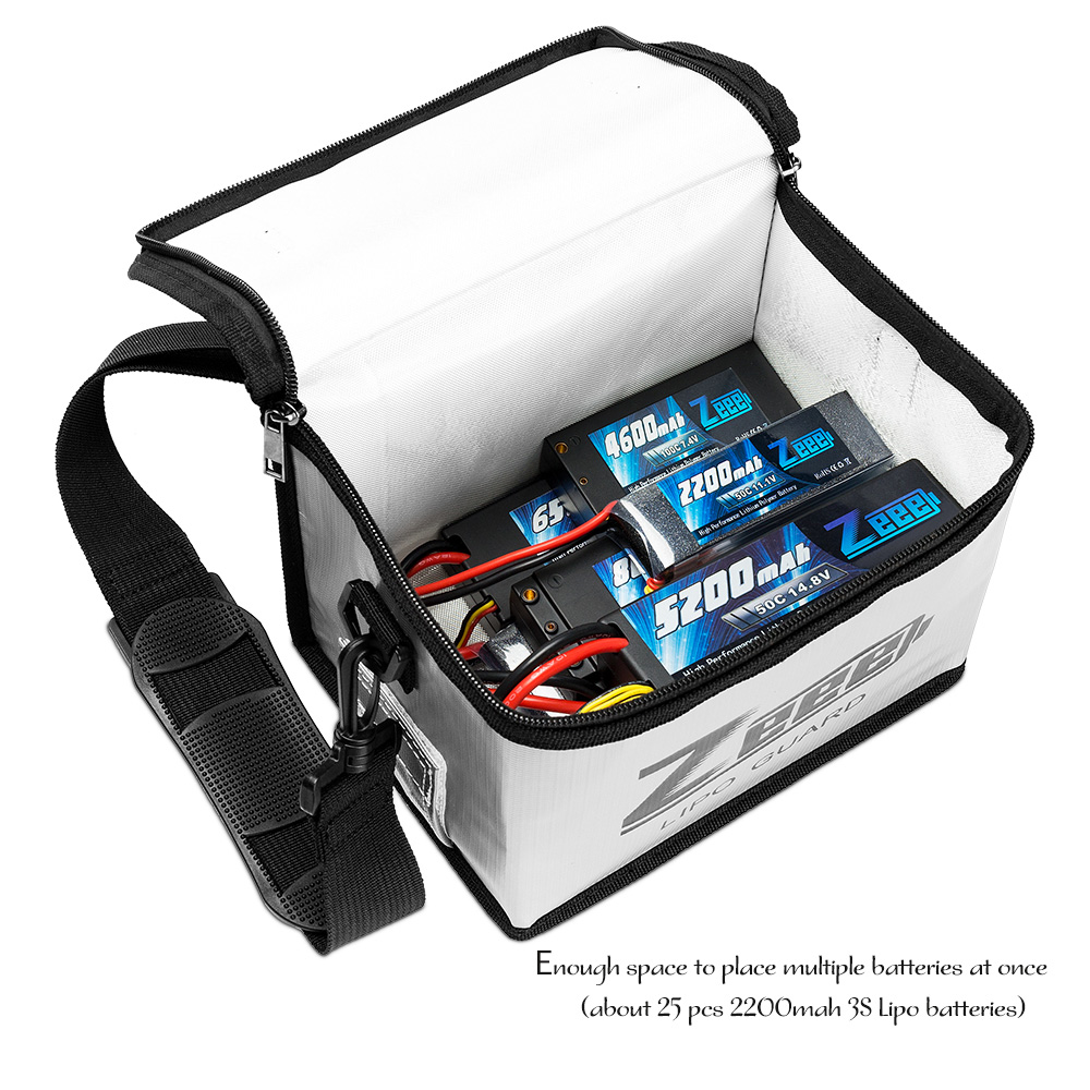 Zeee Lipo Battery Safe Bag 215 - Rc Helicopter Bag review and price