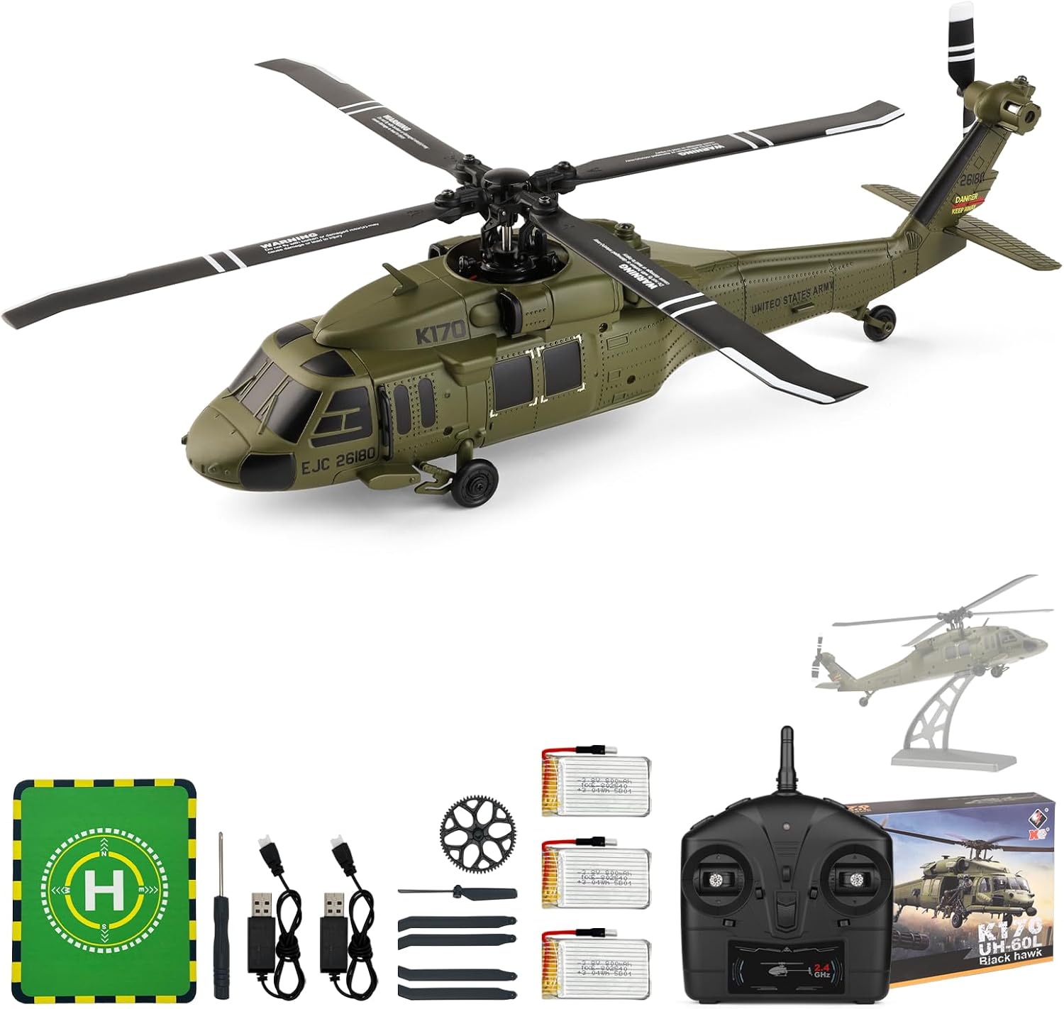 WLtoys K170 Brushless 4-CH RC  - Rc Helicopter Charger review and price