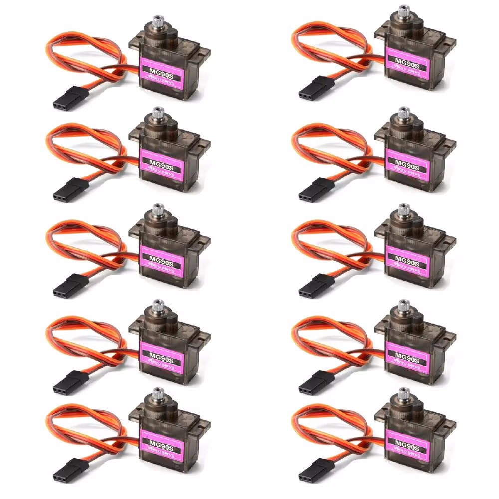 MG90S Servo 1/2/4/5/10/20/50 P - Rc Helicopter Servo review and price