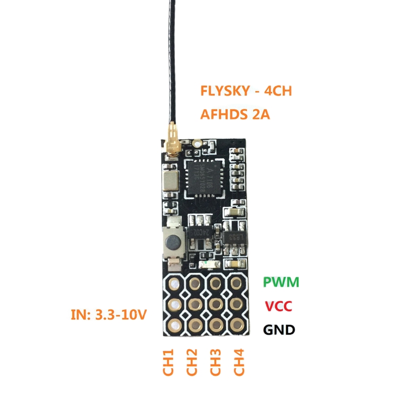 Flysky FS2A Mini Receiver 4CH  - Rc Helicopter Mini review and price