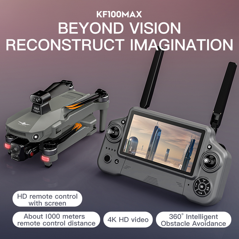 KF100 MAX GPS Drone 4K Camera  - Rc Helicopter Electric review and price
