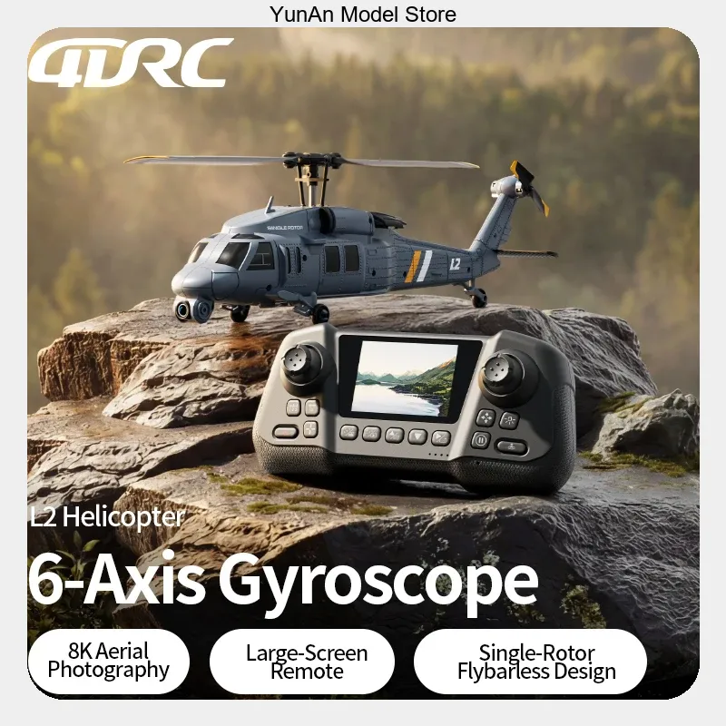 4DRC L2 8K UHD FPV RC Helicopt - Rc Helicopter Single Rotor review and price