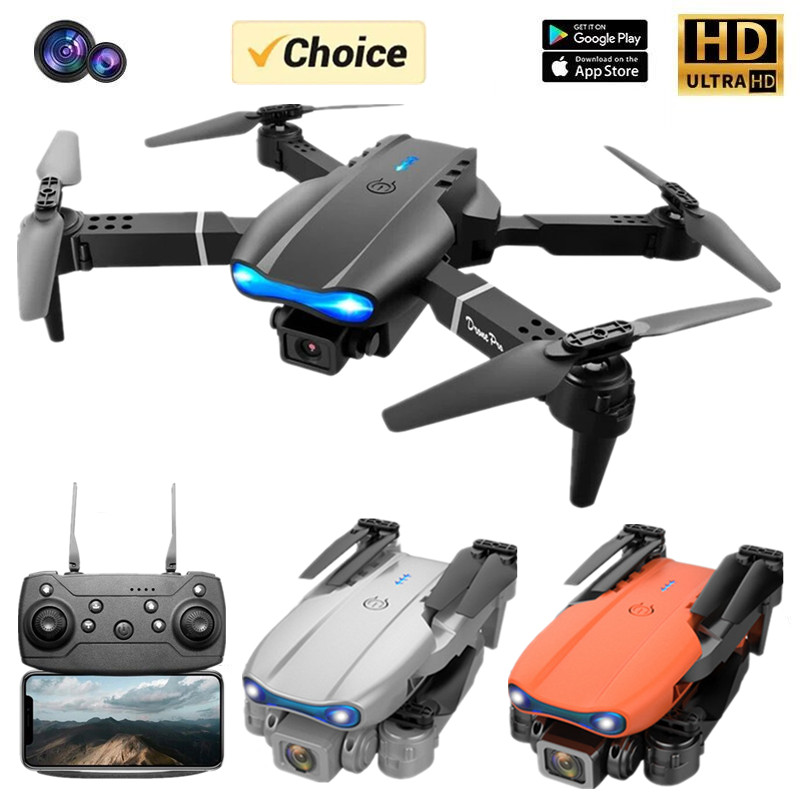 New Mini drone E99 4K WIFI HD  - Rc Helicopter Gas review and price